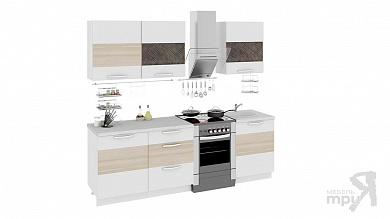 Кухонный гарнитур 240 см ОЛИВИЯ (Коимбра) ГН72_240_2