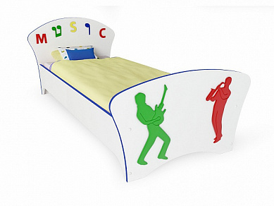 Кровать Соната Kids Плюс "Музыка"