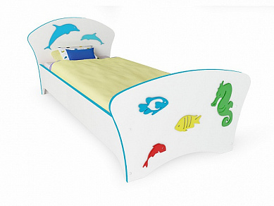 Кровать Соната Kids Плюс "Море"